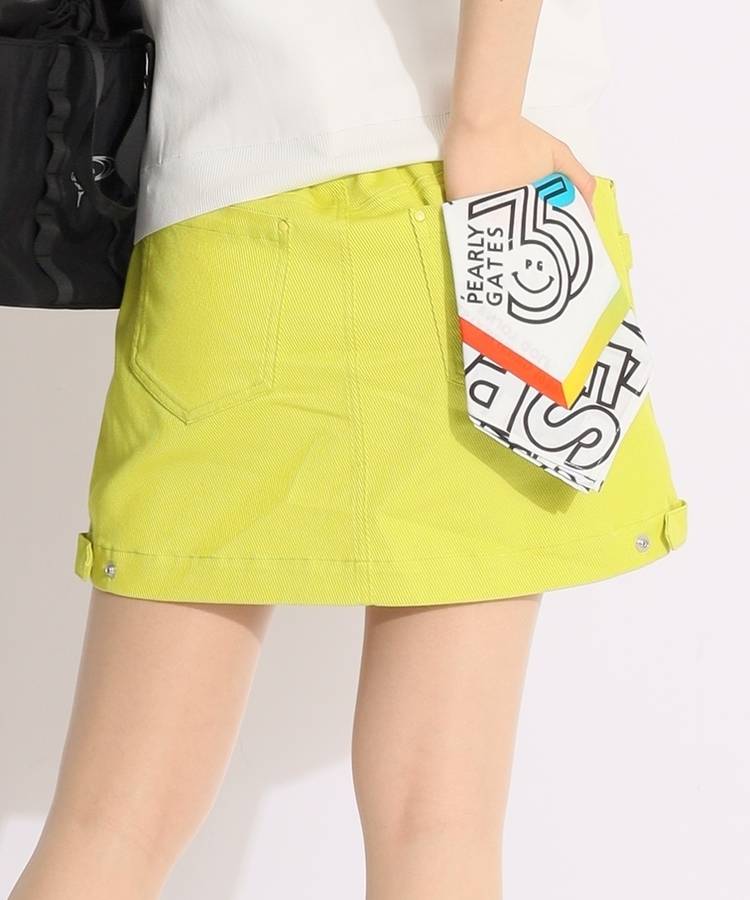 PG 【ストレッチ】バンダナ付きロゴカルゼスカート