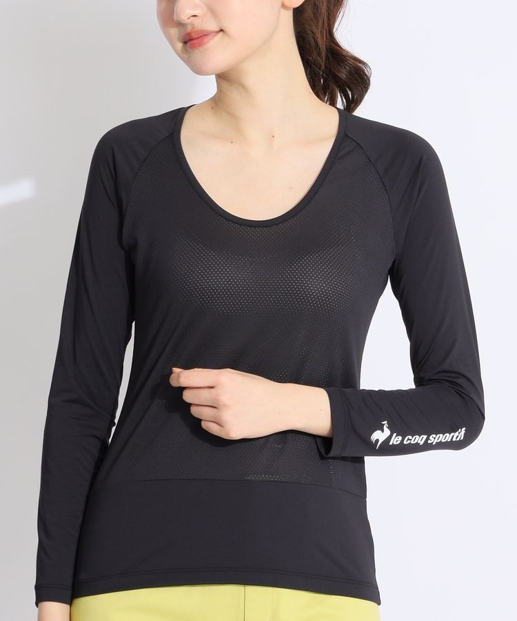 ★美品★ルコック★スポルティフ★ブラック★Lサイズ★トレーナー★ゴルフ ☆美品☆ルコック☆スポルティフ☆ブラック☆Lサイズ