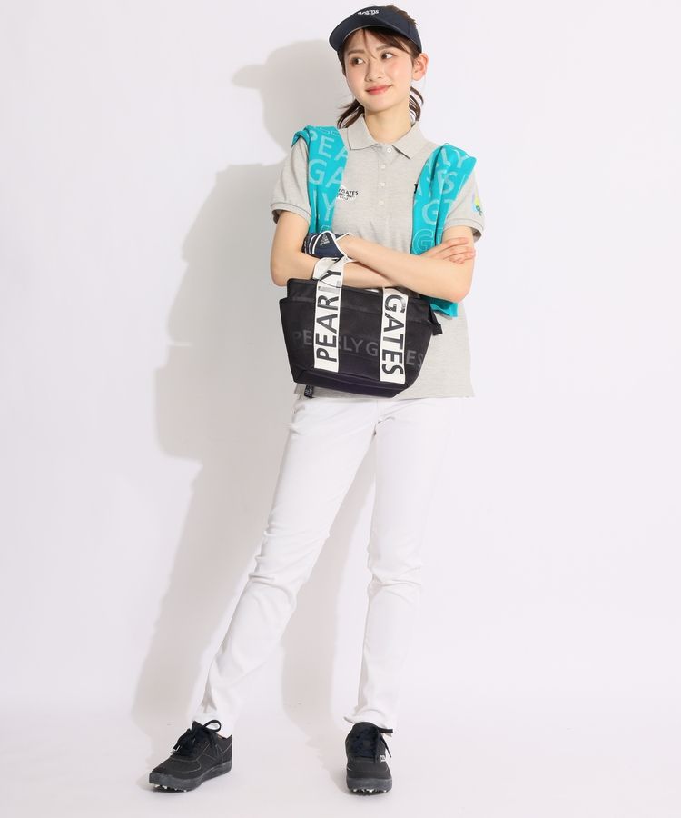 新品 パーリーゲイツ 半袖 鹿の子 ポロシャツ 4 M ネイビー ビッグロゴ 楽天市場】【PREMIUM SALE 50%超OFF】PEARLY GATES パーリー