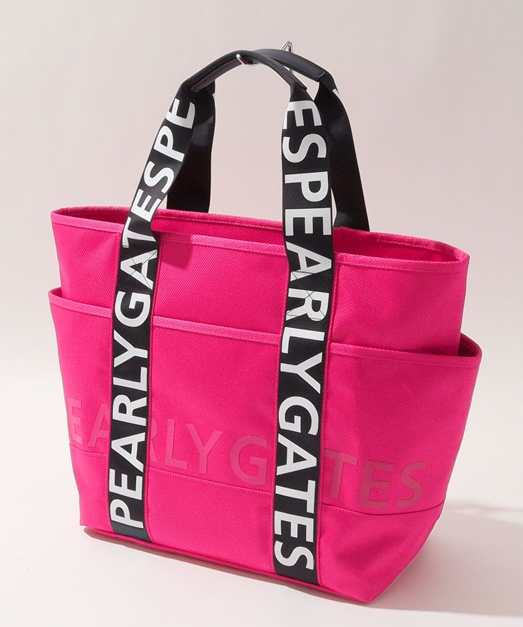 PEARLY GATES ロゴプリント トートバッグ パーリーゲイツ PG ロゴプリントトートバッグ レディースゴルフウェア