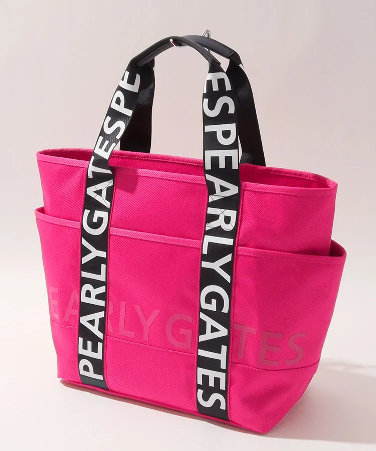 パーリーゲイツ PG ロゴプリントトートバッグ レディースゴルフウェア