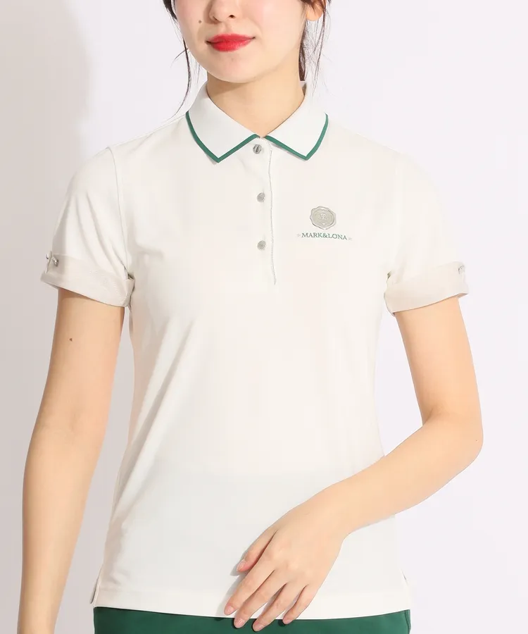 MARK & LONA ポロシャツ 半袖　レディースゴルフウェア マーク＆ロナの半袖ポロシャツを使ったスタイリング・コーディネート