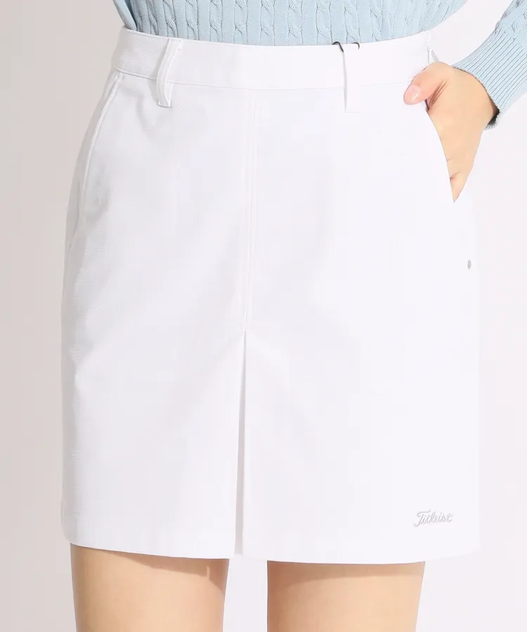 タイトリスト TL 【撥水UV】一体型ペチパンツ裾タックスカート
