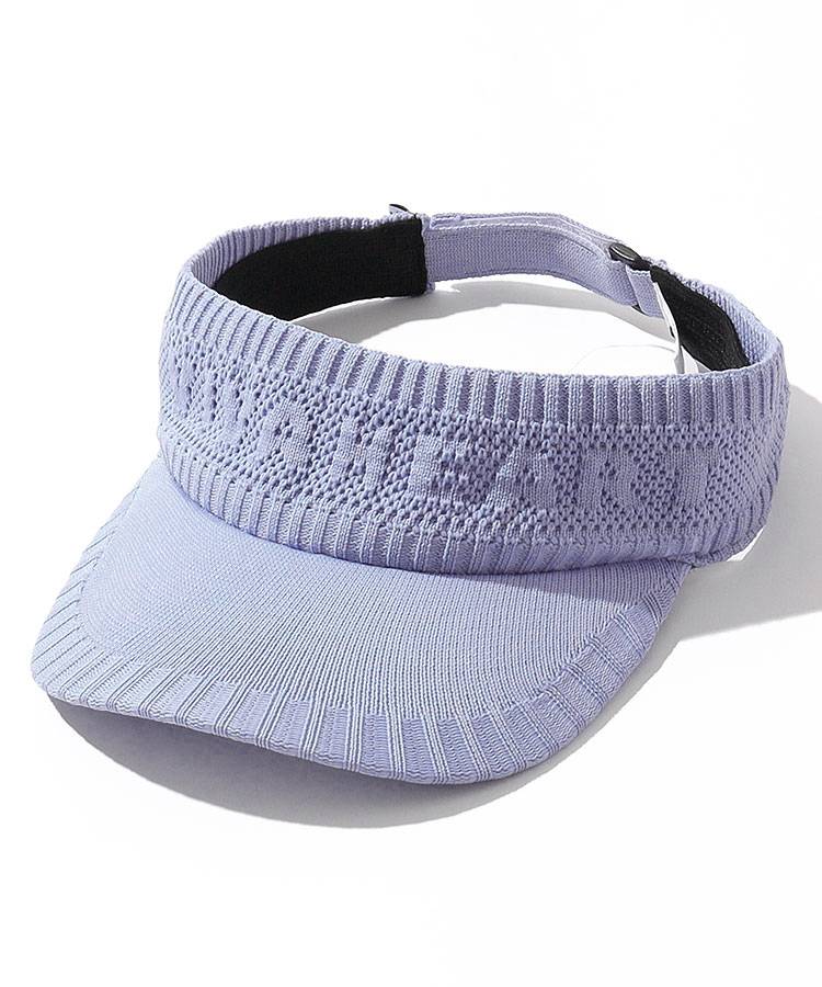 VH 鍵編み風ニットサンバイザー