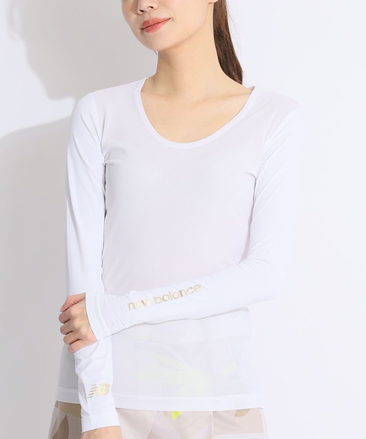 ニューバランスゴルフ NB 吸水速乾スリーブ切り替えメッシュインナー