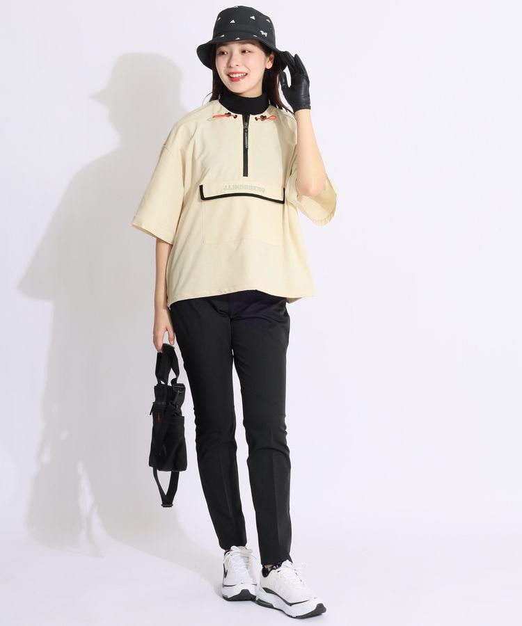 Machiko❗️リリパット338☆ HERE WE GO ROUND… アディダスゴルフ AG ロゴプリントナイロンバケットハット