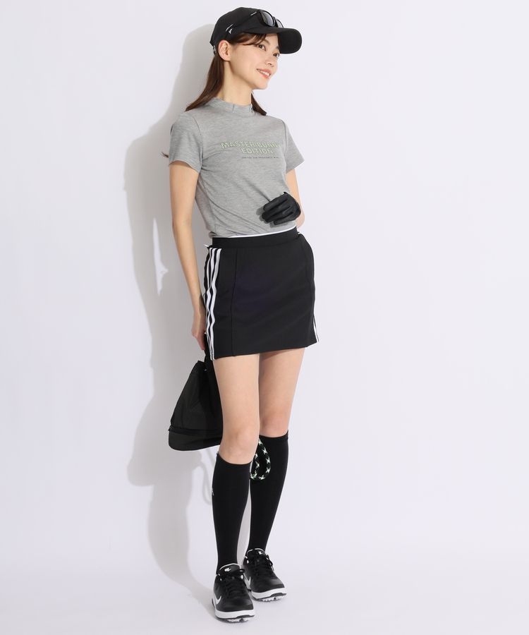 アディダスゴルフ AG 一体型ぺチパンツ付サイドラインメッシュスカート