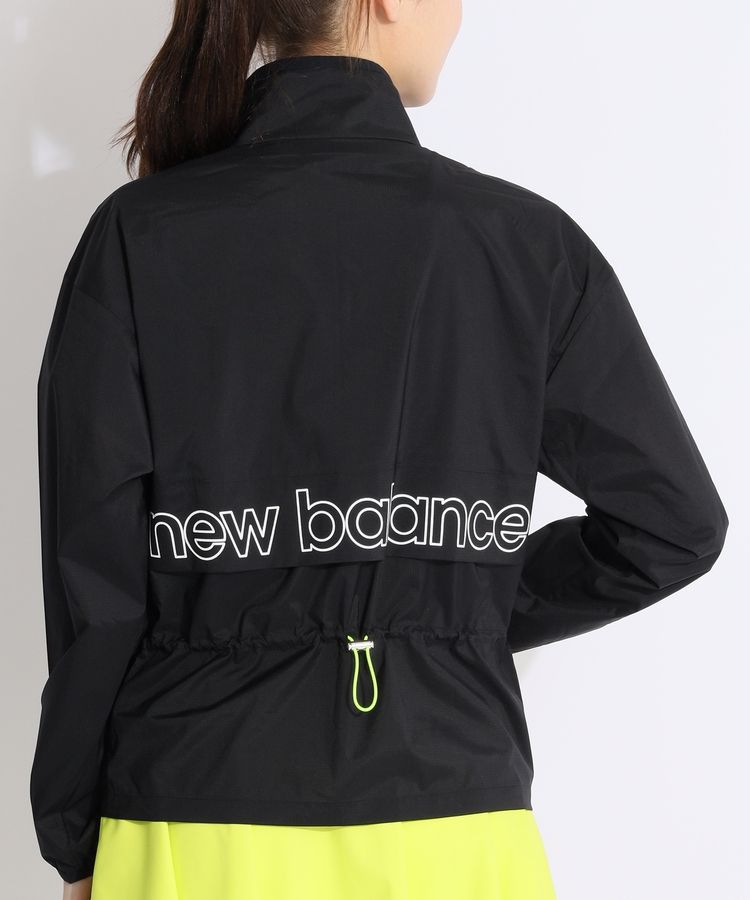 美品　New Balance GOLFバイカラーフルジップマウンテンブルゾン ニューバランスゴルフ NB バイカラーフルジップロゴブルゾン