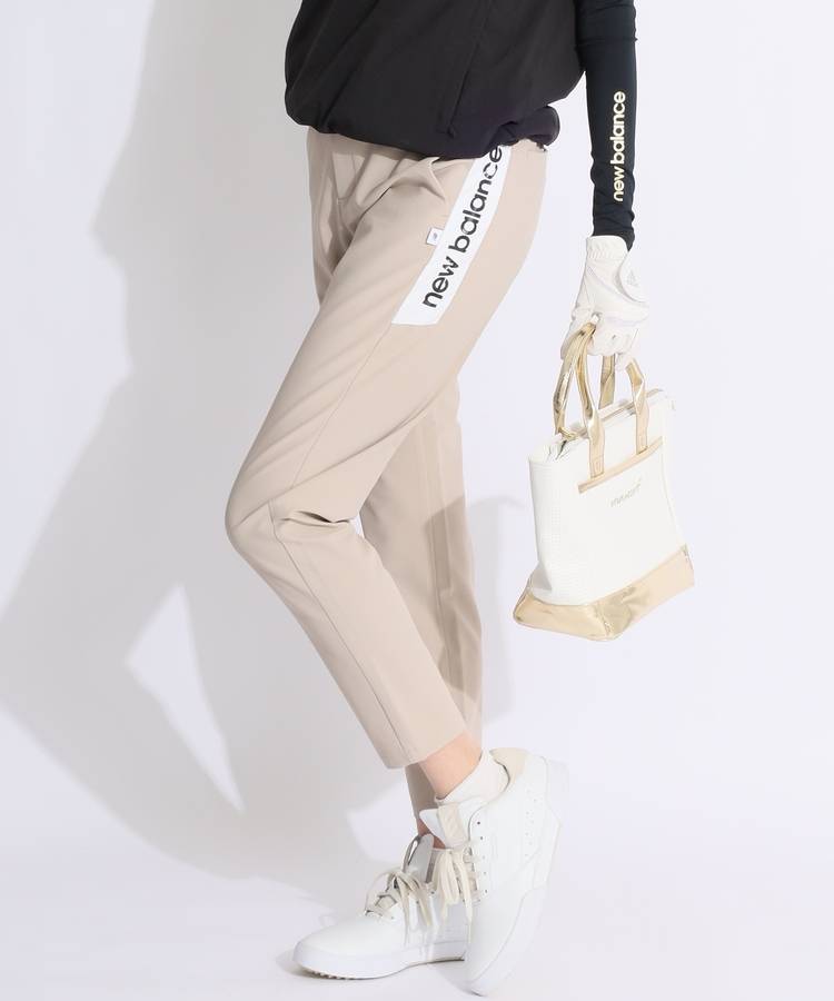 NB 【UPF40+】サイドロゴテーパードアンクルパンツ