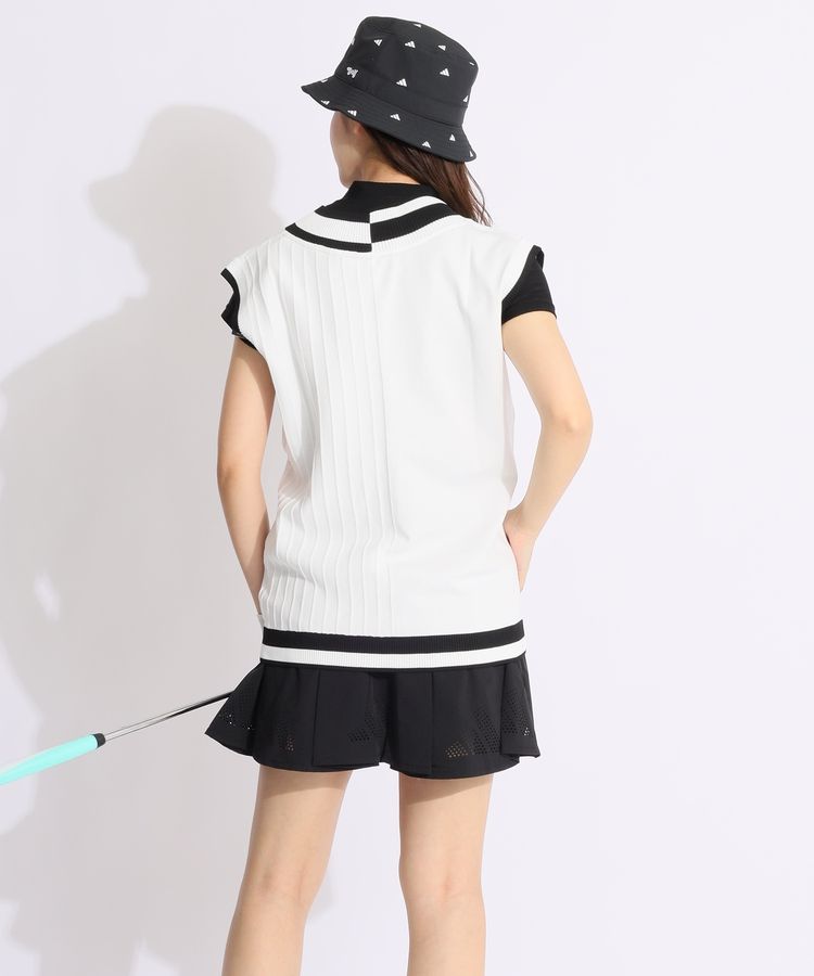 アディダスゴルフ AG パンチングロゴフレアプリーツスカート