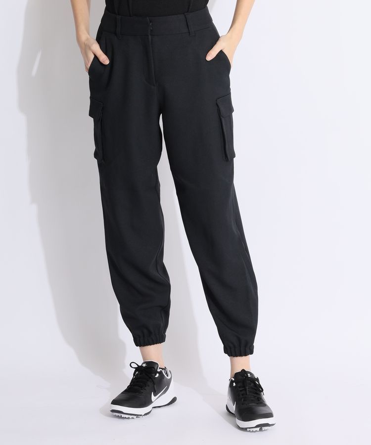 デサントゴルフ ストレッチジョガーパンツ S レディース DG5SLP02L デサントゴルフ DE 【DSG】UVストレッチジョガーパンツ レディース