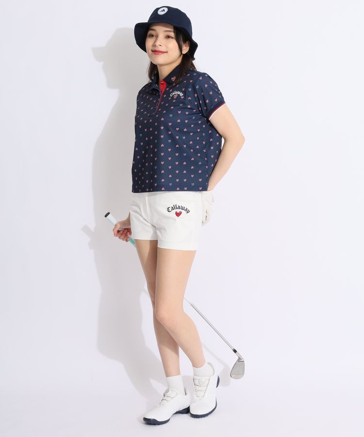 アディダスゴルフ レディース セットアップ バケットハット ラウンドトート アディダスゴルフ AG ロゴワッペン付きバケットハット レディース