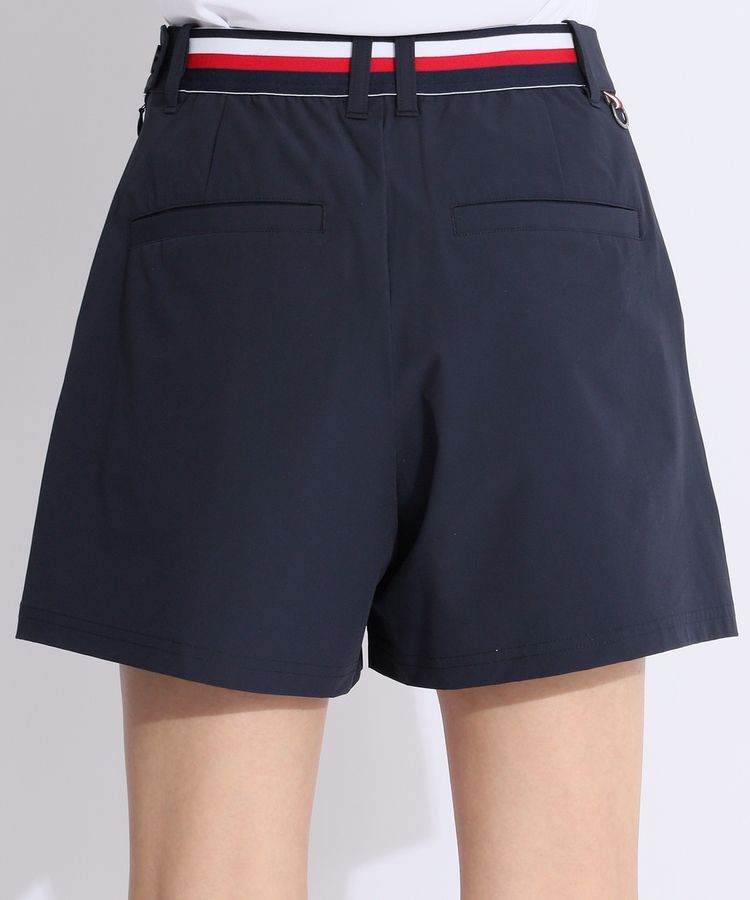 トミー ヒルフィガー ゴルフ フロントタックキュロットパンツ　ネイビー TOMMY HILFIGER GOLF パンツ フロントタック キュロットパンツ