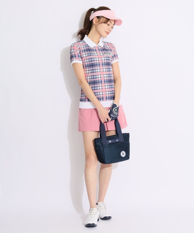 トミー ヒルフィガー ゴルフ フロントタックキュロットパンツ　ネイビー トミーヒルフィガーゴルフ TH 【ストレッチ】フロントタック