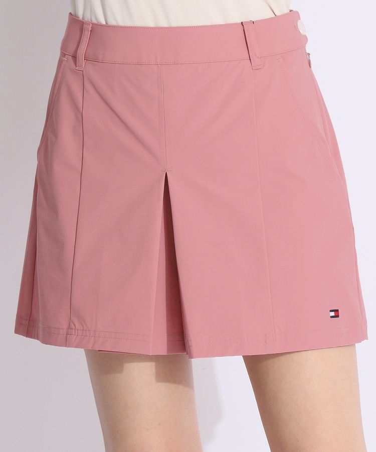 K：激レア　大人気商品　トミーヒルフィガーゴルフ　プリーツ　キュロット　L トミーヒルフィガーゴルフ ボックスプリーツ マリンキュロット