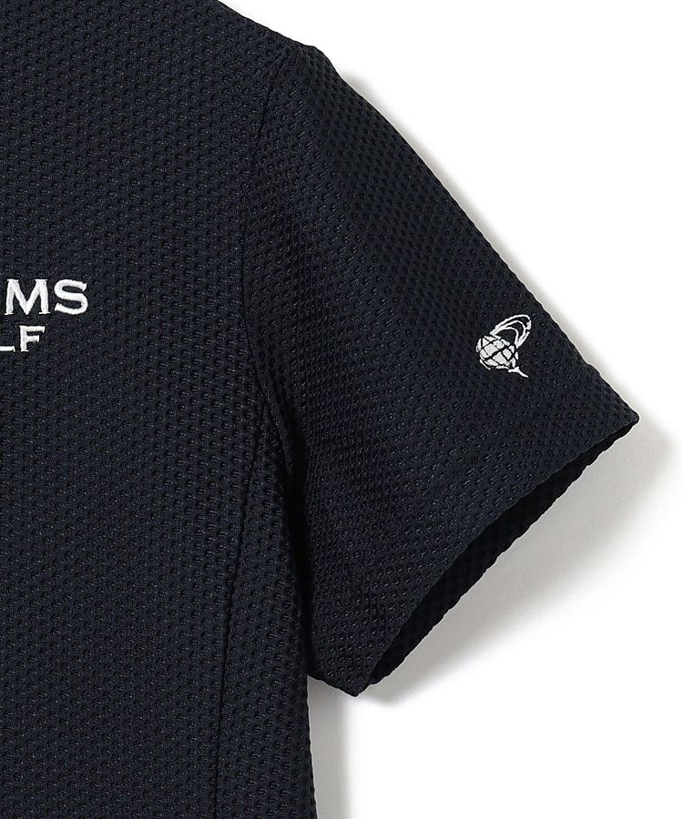 新品 BEAMSGOLF メッシュリブUV半袖 モックネック カットソー Munsingwear セール 公式 マンシングウェア ENVOY シャツ モック
