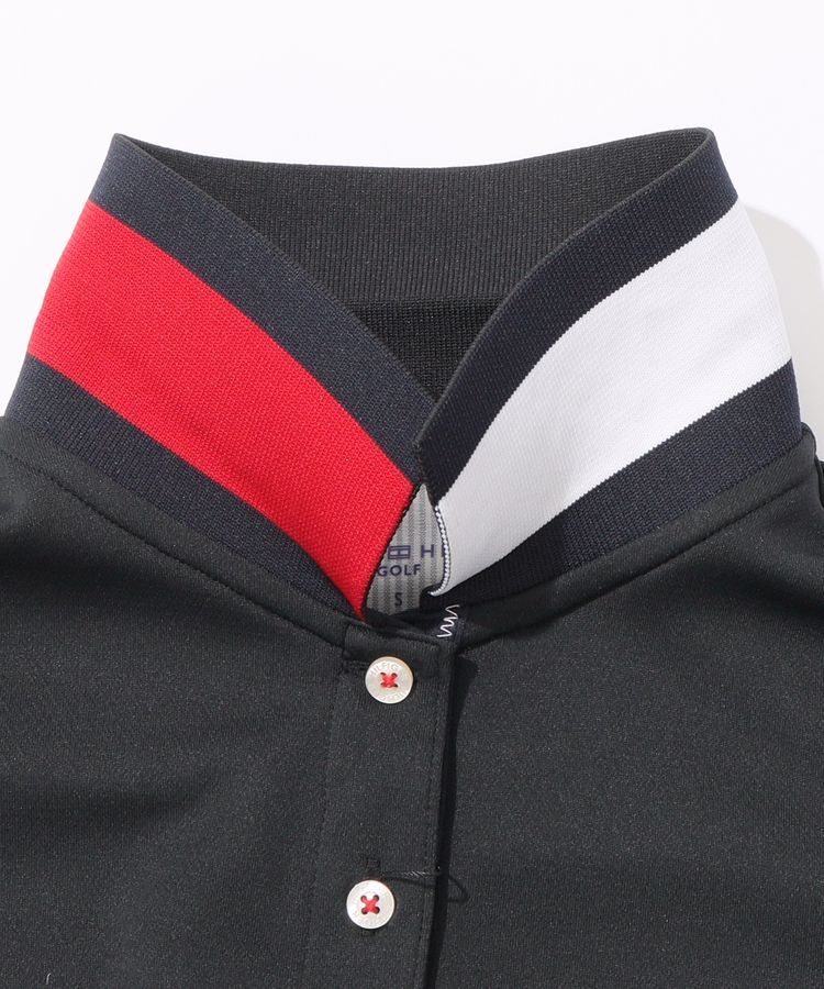 トミーヒルフィガーゴルフ TH 【吸水速乾UV】フラッグロゴ半袖