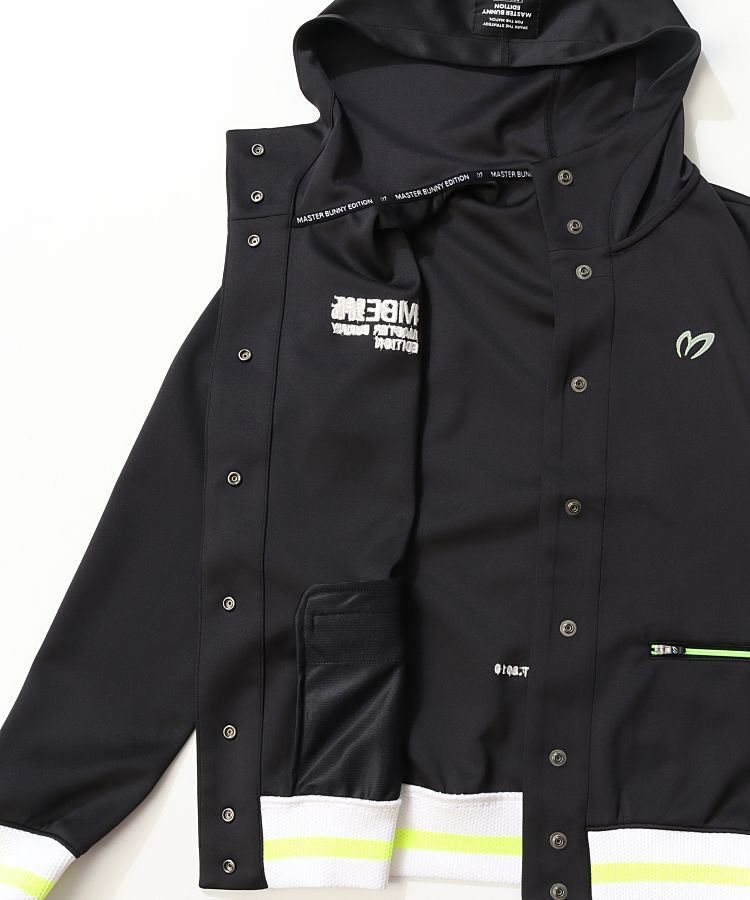 マスターバニー MB ワッフル切替フーディジャケット レディースゴルフ