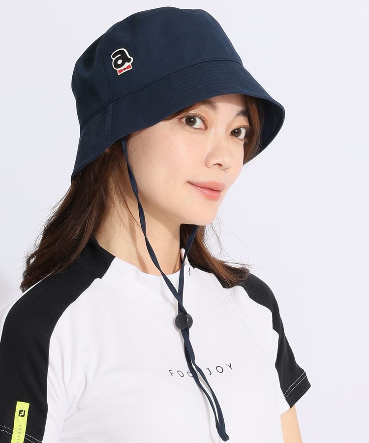 新品❤️アルチビオ❤️バケットハット アルチビオ AR 紐付きシンプルバケットハット レディースゴルフ