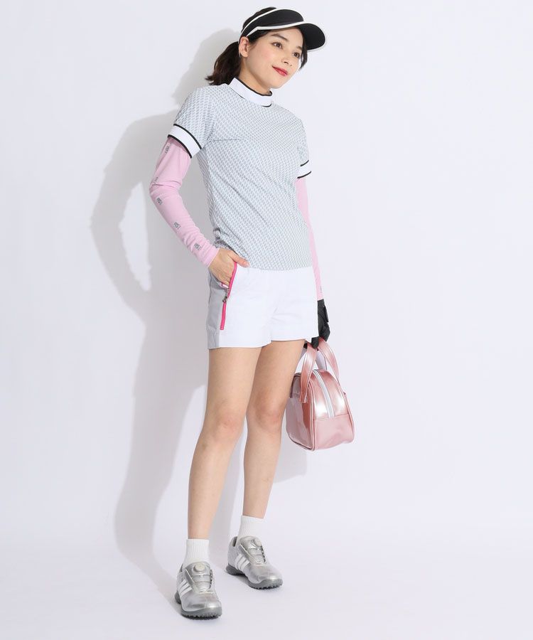 新品❤️アルチビオ❤️インナー アルチビオ AR 【吸水速乾UV】スリーブロゴネックインナー レディース