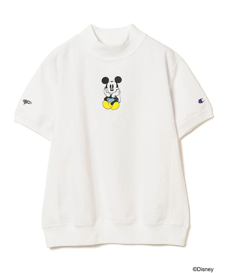 ビームスゴルフ　ミッキーコラボ　セーター ビームスゴルフ BE 【Champion×ディズニー】お座りミッキーモック