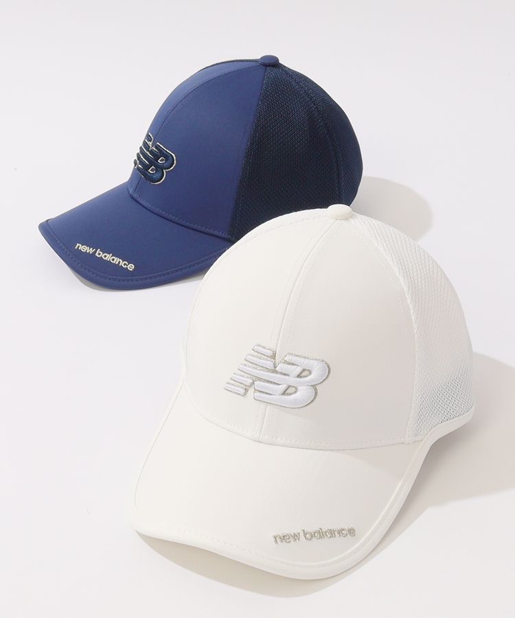 ニューバランスゴルフ NB メッシュ切替ラメロゴキャップ