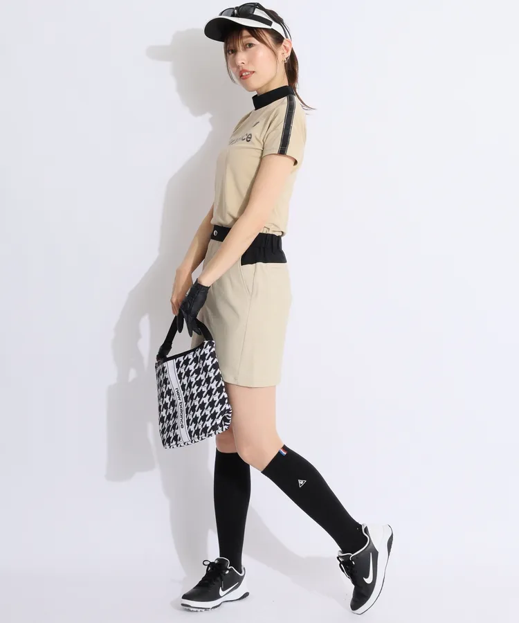 ニューバランスゴルフの半袖カットソーを使ったスタイリング