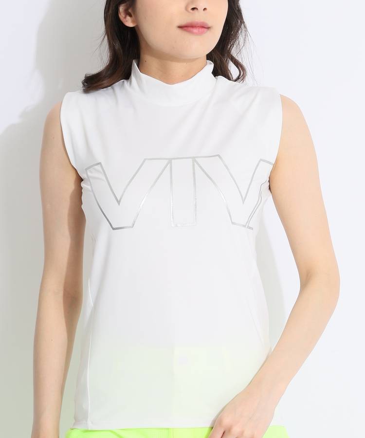 VH 多機能ノースリーブモックネックカットソー