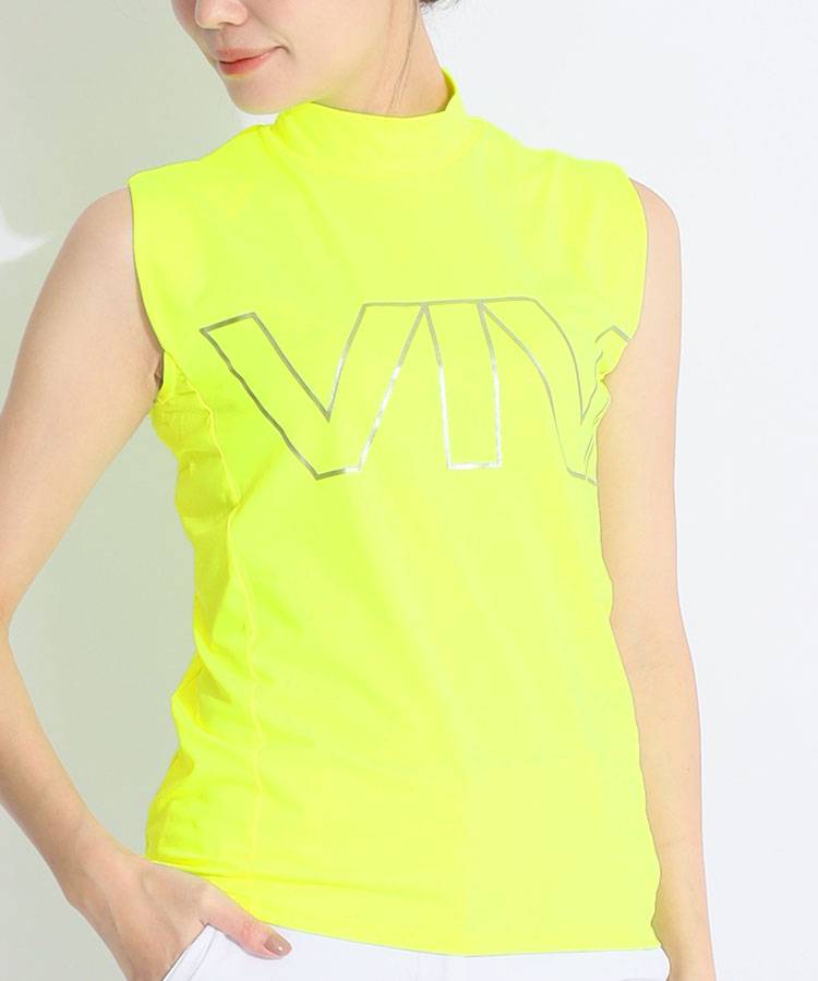 VH 多機能ノースリーブモックネックカットソー