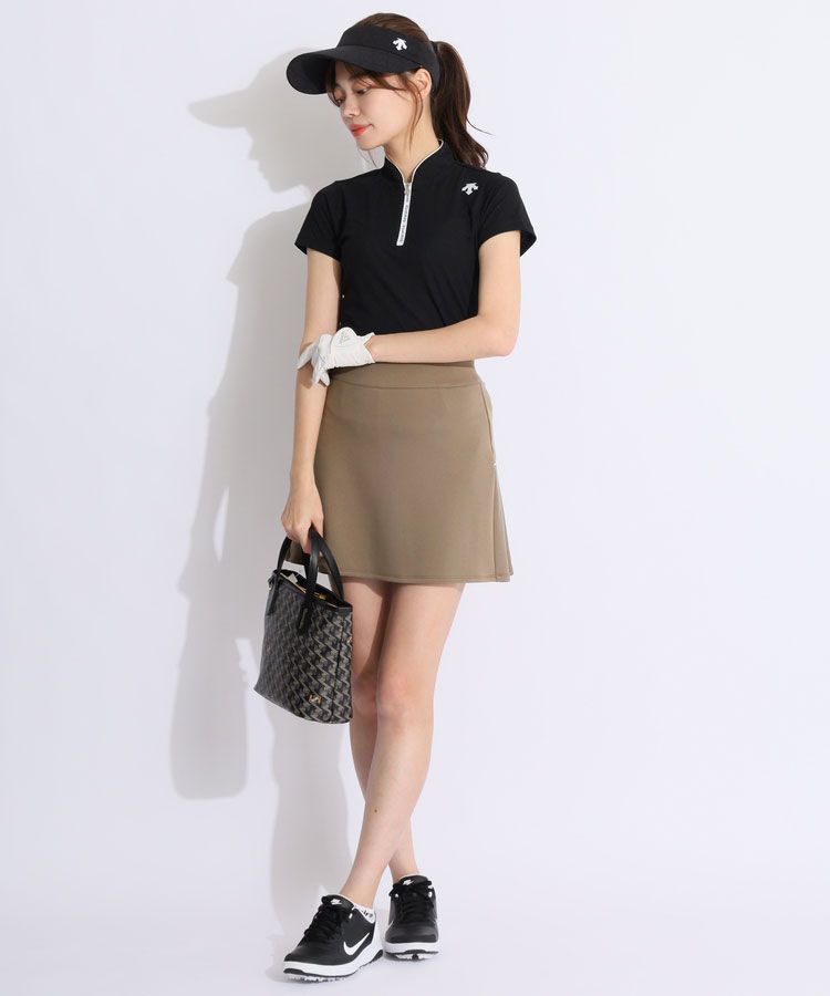 美品⛳️アルチビオ  パンツ一体型  フレアスカート  ゴルフスカート アンサネス 一体型ペチパンツ付バックフレアスカート ゴルフ