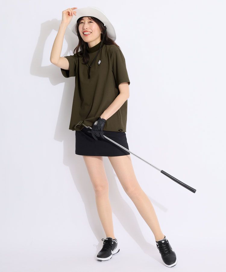 ヴィトゥエルヴ VI バックロゴプリントモックネック半袖