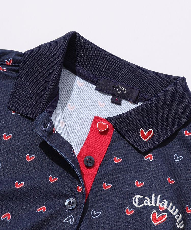 Callaway Red Lavel 裏クール アイレットカノコポロシャツ Callaway