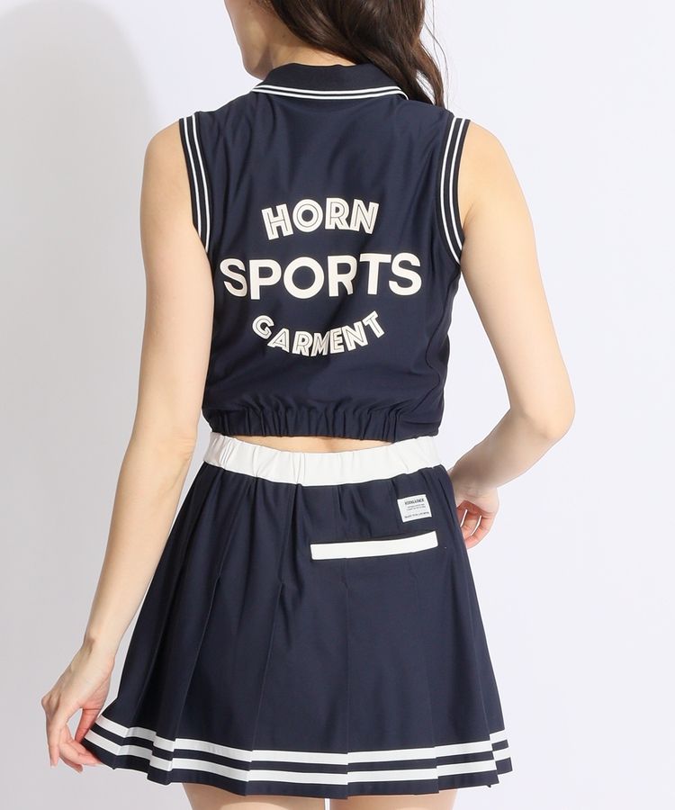 極美品✨ HORN GARMENT ゴルフウェア キュロット ブランドロゴ 極美品✨ HORN GARMENT ゴルフウェア キュロット ブランドロゴ