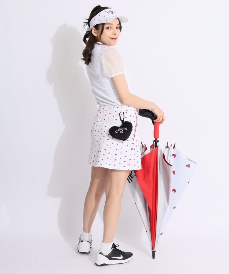 お値下げ！新品タグつき！Callaway ハート柄 スカート お値下げ！新品タグつき！Callaway ハート柄 スカート - メルカリ