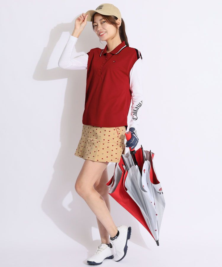 キャロウェイ CA 【LoveCallaway】【ストレッチ】ハートプリント