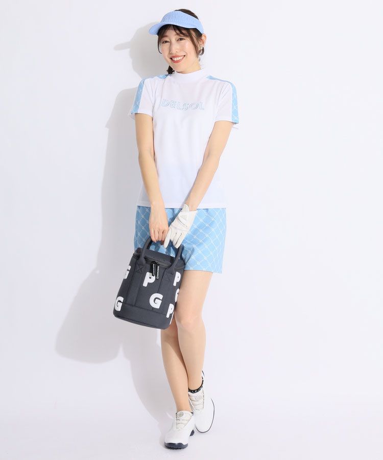 パーリーゲイツ PG ロゴワッペン縦型保冷カートバッグ レディース