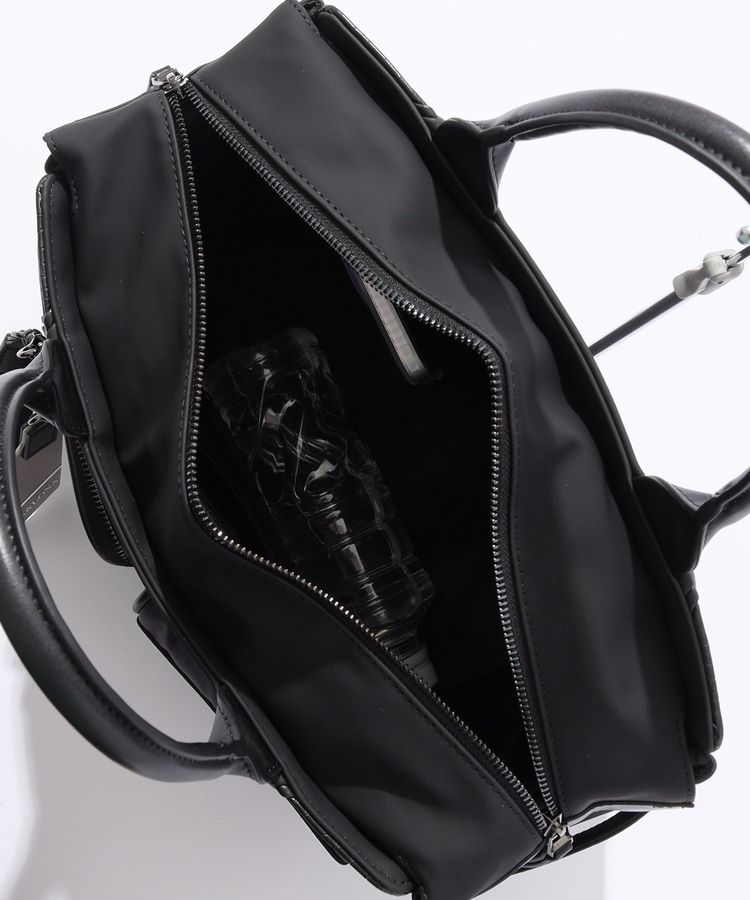 マーク＆ロナボストンバック　ノベルティ マークアンドロナロゴプリントボストンバッグ