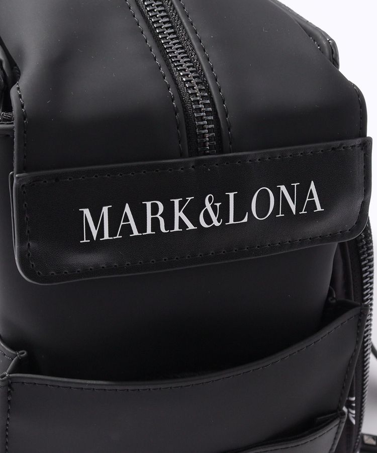 マーク＆ロナ-コード CD [CODE]総柄スクエア型ボストンバッグ