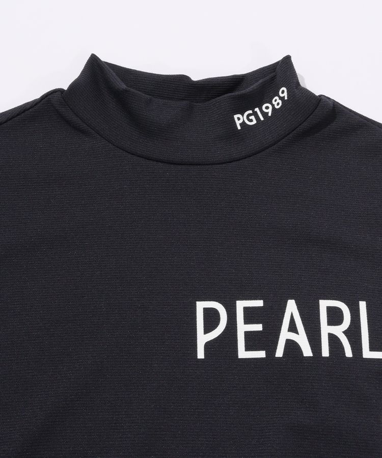 パーリーゲイツ　PGG　半袖モックネックシャツ　ウェア　PEARLYGATES PGG】【直営店舗&公式オンライン限定】速衣メッシュ半袖モック