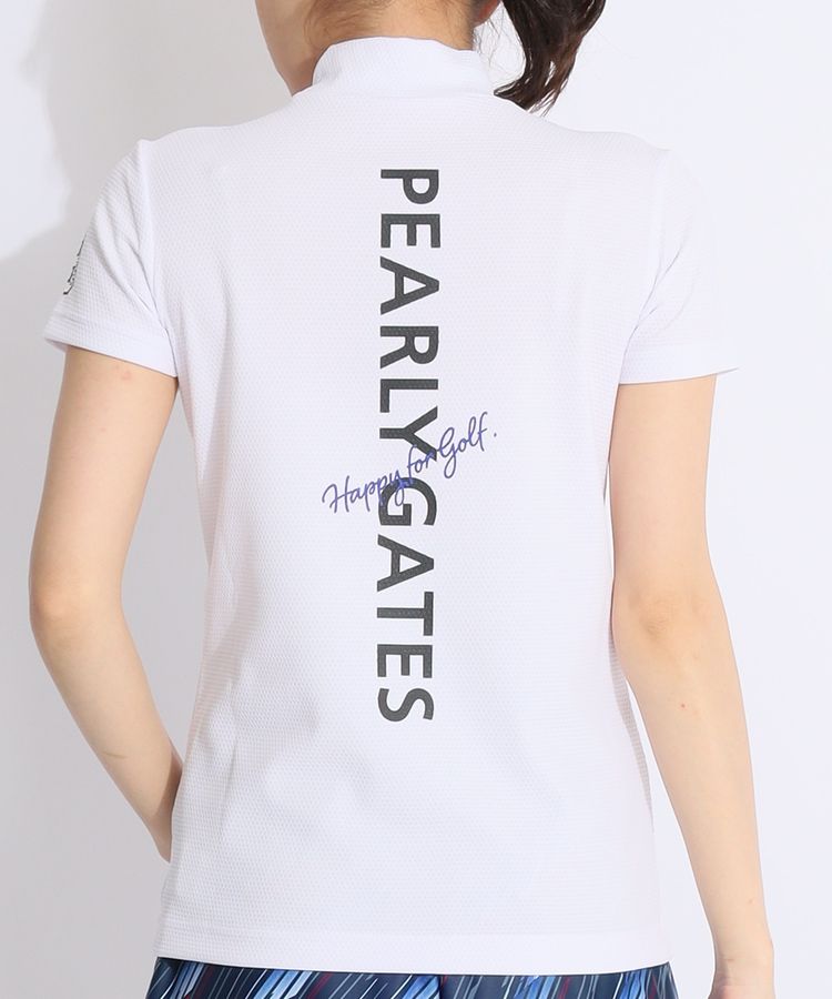新品 正規品 パーリーゲイツ 半袖 ストレッチ モックネック 白 7 XXL 楽天市場】PEARLY GATES ストレッチ天竺半袖モックネック