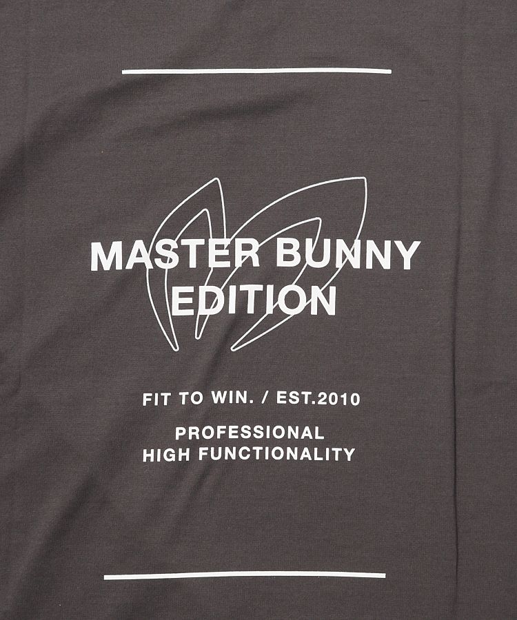 MASTER BUNNYモックネックサイズ1 マスターバニー MB リラクシーコットン天竺バックロゴ半袖モック