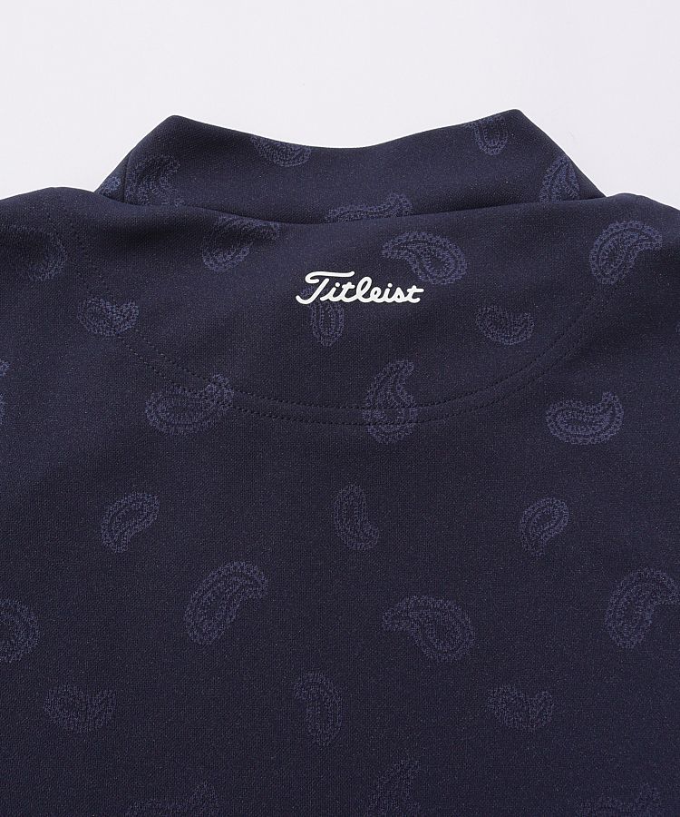 Titleist - coco 中古 タイトリスト Titleist レディース 半袖シャツ M 紺 ネイビー ハイネックカットソー 中古 レディース タイトリスト Titleist 半袖シャツ M 紺