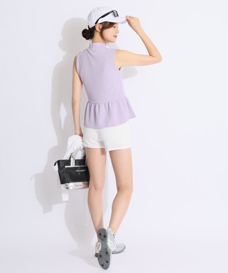 モナデルソル MD ペプラムカットソー&ショートパンツ