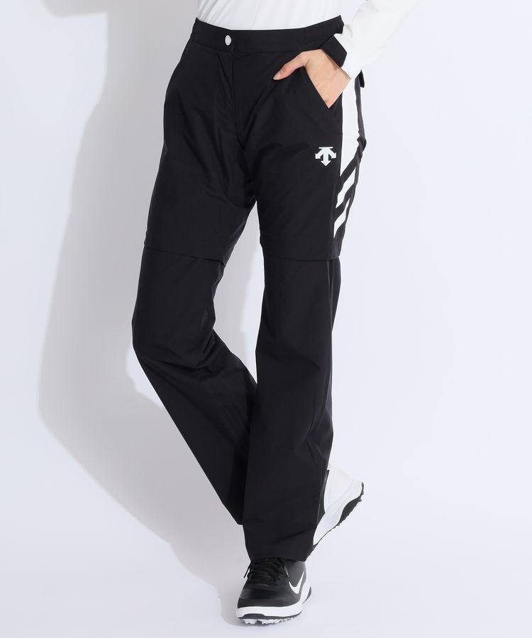 デサントゴルフ　黒のゴルフパンツ　0 レディース　ロゴ 4be79af47f2247067e95bdee20fdec
