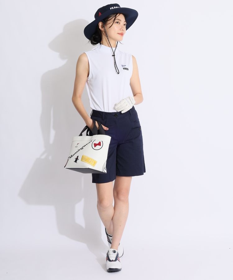 パーリーゲイツ PG 【リサイクル】バックプリントモックネック