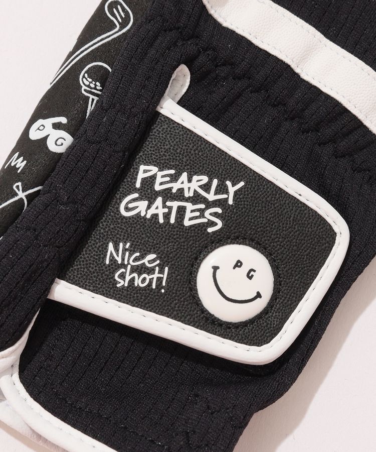 PEARLY GATES - 人気 パーリーゲイツ  ネイルスルー グローブ 両手 Sサイズ Amazon.co.jp: [パーリーゲイツ] レディース 両手用 グローブ
