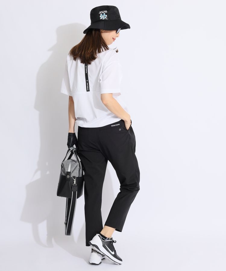 パーリーゲイツ PG 【抗ウイルス】フロントタックテーパードパンツ