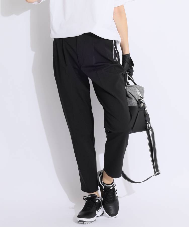 PG 【抗ウイルス】フロントタックテーパードパンツ