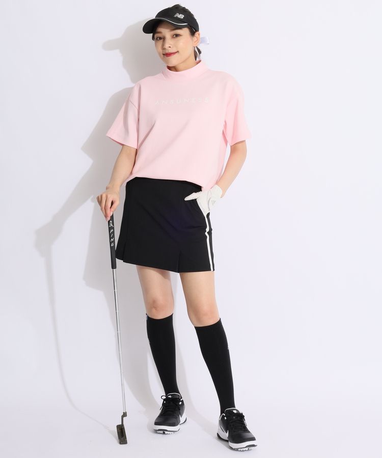 レザレクション　レディース　タイダイモックネック　ピンク　S レザレクション(Resurrection) モックネック | レディースゴルフ