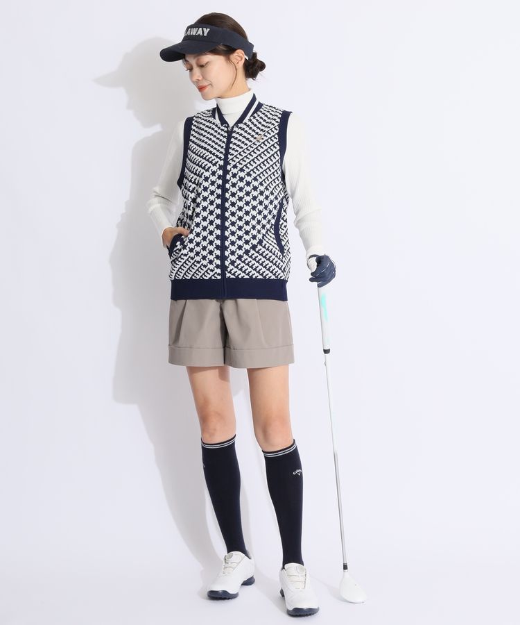 ビームスゴルフ BE タックツイルショートパンツ レディースゴルフ